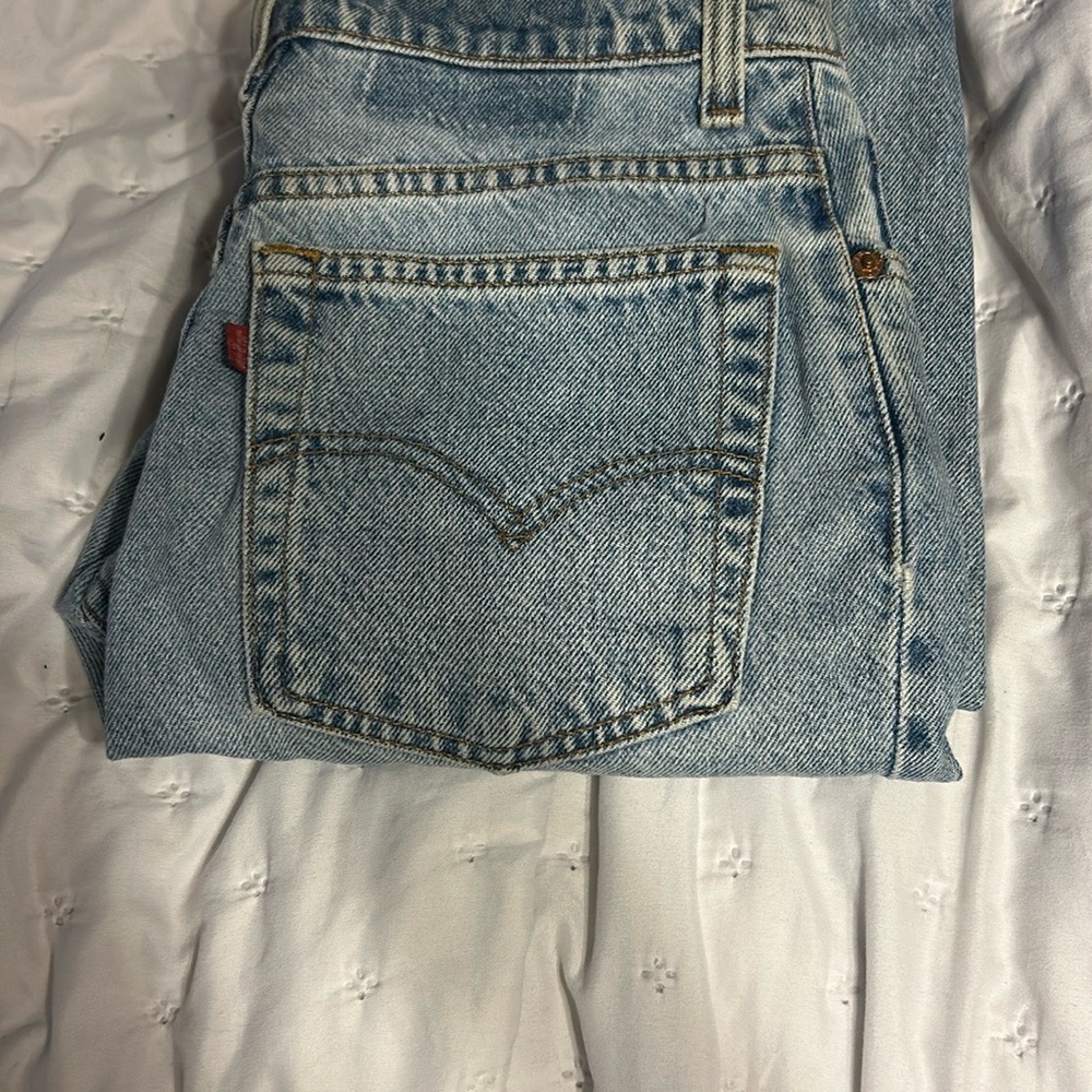 Levi's Blue Straight Leg Jeans